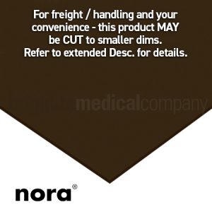 Lunasoft SL40 2mm Top Cover Dark Brown 1140mm x 740mm Sheet