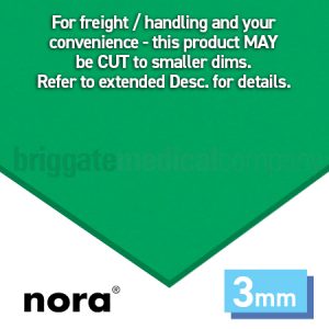 Lunasoft SL 3mm Top Cover - Green 1280mm x 890mm