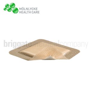 Mepilex Border Flex Dressing 7.5 x 7.5cm Box 10 (595211) Self-Adherent Soft Silicone Dressing