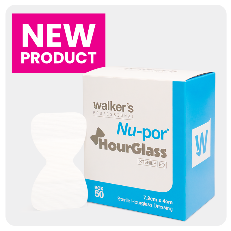 Walker's Nu-por Hourglass Sterile Dressing