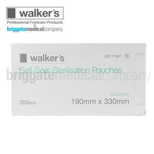 Walker's W4 Self-Seal Pouches 190mm x 330mm Box 200