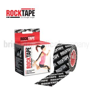RockTape - Logo Black 5cm x 5M