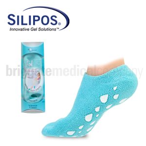 Silipos 251 Geluscious Moisturising Gel Booties  Turquoise Herbal Scent Pair