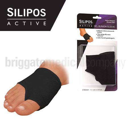 Silipos Active Gel Bunion Sleeve Pkt 1