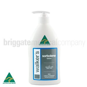 Walker's Sorbolene Lotion with Tea Tree Oil & Aloe Vera 500ml Pump