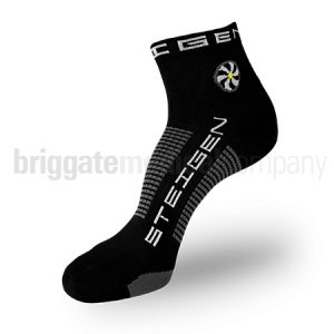 Steigen Performance Running Socks QUARTER Length Black Pair