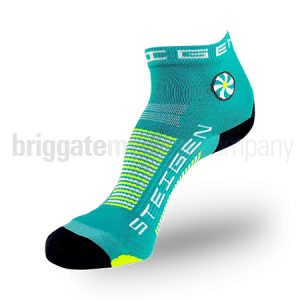 Steigen Performance Running Socks QUARTER Length Seaside Pair