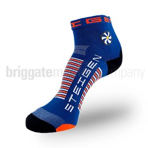 Steigen Performance Running Socks QUARTER Length Royal Blue Pair