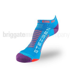 Steigen Performance Running Socks ZERO Length Galaxy Blue Pair