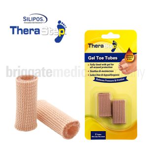 TheraStep 7006 Gel/Fabric Toe Tubes 1 Size Pkt 2