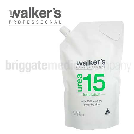 Walker's Specialist Urea-15 Lotion 1 Litre Refill Pouch
