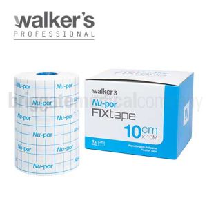 Walker's Nu-Por Fixation Tape 10cm x 10M