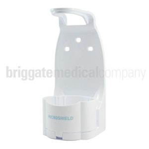Microshield Universal 500ml Wall Bracket for Angel 500ml & Round 500ml Bottles
