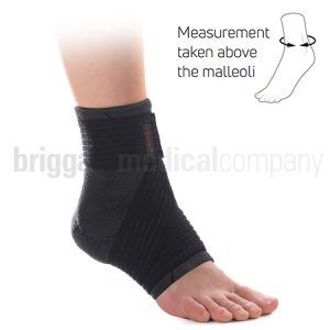 Donjoy Strapilax Ankle/ Cheville Brace SMALL (Ankle Circumference 21cm-22cm)