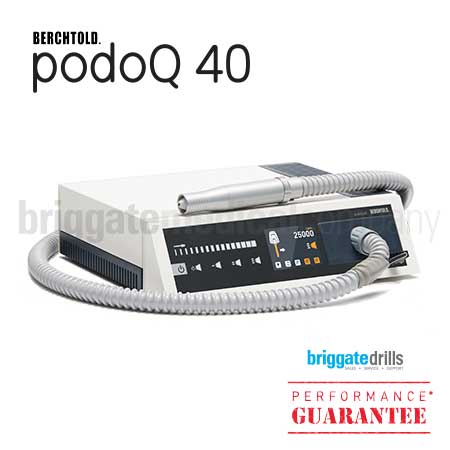 Berchtold PodoQ 40 Dust Extraction Podiatry Drill with Brushless Vacuum Motor