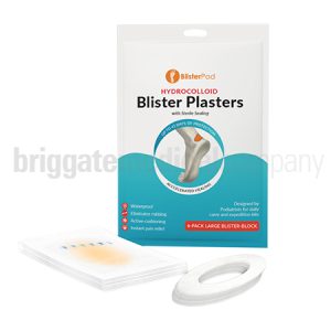 Blisterpod Hydrocolloid Plasters LARGE Pkt 6