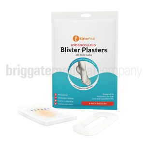 Blisterpod Hydrocolloid Plasters MEDIUM Pkt 6