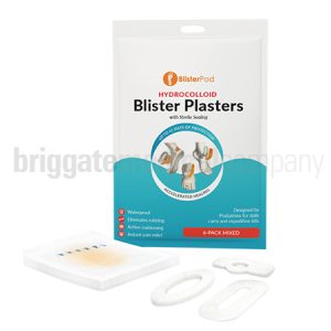 Blisterpod Hydrocolloid Plasters MIXED Pkt 6
