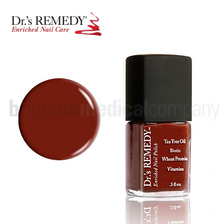 Dr.'s Remedy Nail Polish - Reliable Rustic Red Creme 15ml