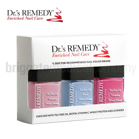 Dr.'s Remedy Trio Box Gift Set 6 (consisting of: Positive Pink, Perceptive Periwinkle, Playful Pink)