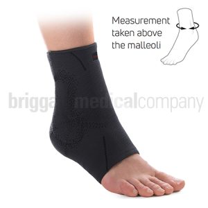 Malolax Elastic Ankle Support Size 3 MEDIUM (Ankle Circum.23-24cm)
