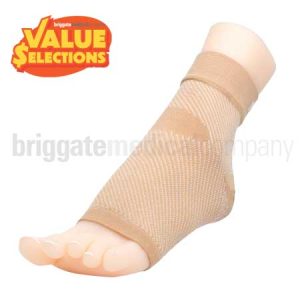 Matrix Compression Foot Sleeve MEDIUM Pair Beige