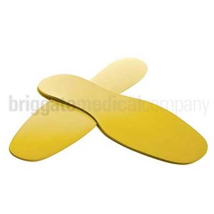 Poron 2501 XRS Yellow Insoles 3mm Universal Size Pair