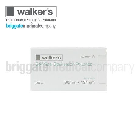 Walker's W5 Self-Seal Pouches 90mm x 134mm Box 200