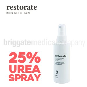 Restorate Intensive Foot Spray 125ml (contains 25% Urea)