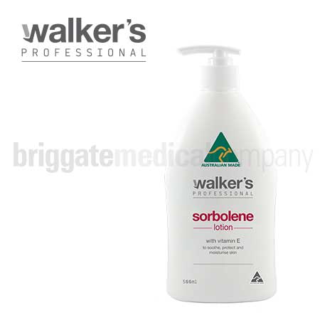 Walker's Sorbolene Lotion + Vitamin E 500ml Pump