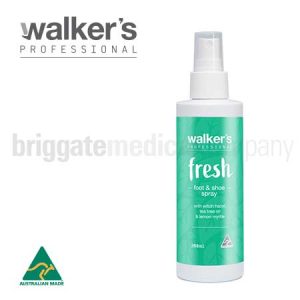 Walker's FRESH Foot & Shoe Spray 200ml Spray Pump