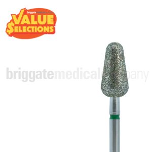 Arrow Diamond Burr Coarse Grit Medium Bud Each