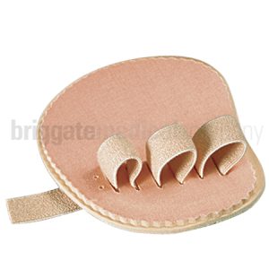 Pedifix Budin Toe Straightener/Splint - Triple Left Pkt 1