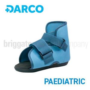 Darco Slimline Pediatric Cast Boot Navy LARGE (fits Children US:12-1.5)