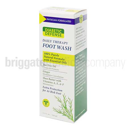 Diabetic Defense Daily Therapy Foot Wash 150ml Each