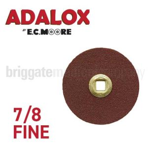 Moores Adalox Sanding Discs 7/8 Fine Pkt 200