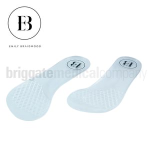 Emily Braidwood STILETTO/HEELS Transparent Small Pair (Fits U.S Size 5-7.5)