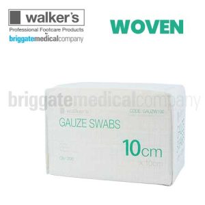 Walker's 8-Ply WOVEN Gauze Swabs 10cm x 10cm Pkt 200