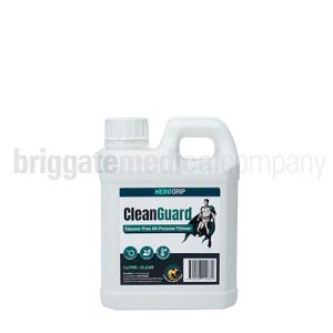 Herogrip Clean Guard Thinner/Solvent (Toluene Free) 1 Litre Plastic Bottle