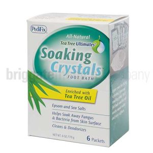 Pedifix Tea Tea Soaking Crystals 170g Pkt 6