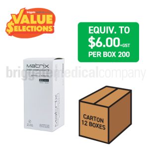 Matrix Self-Seal Pouches 57 x 104mm CARTON OF 12 BOXES OF 200 POUCHES