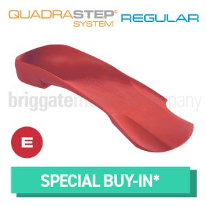 Quadrastep Type E Adult Size 4 Fits W:11-12 M:9.5-10.5 Euro:43-44 PAIR