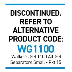 Silipos 6511 Gel Toe Separators - Small Pkt 15 Anti-Bacterial with Silver