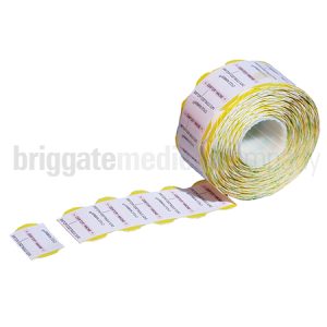 Meditrax Process Indicator Labels - Yellow Pkt 700