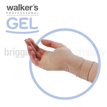 Walker's Gel 8021 Carpal Gel Sleeve Small Right Each