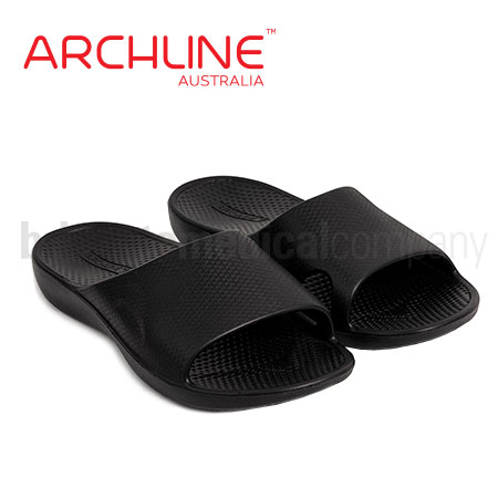 Archline Rebound Slides Black Pair (Euro 42 | US W11/M9 | UK W9/M7)
