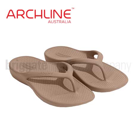 Archline Rebound Thongs Sand Pair (Euro 39 | US W8/M6 | UK W6/M4)