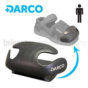 Darco Body Armour Toe Guard for MENS Square-Toed Boots/Shoes (to suit Men's Small/Medium/Large/X-Large)