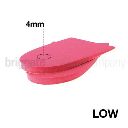 Formthotic 4mm Heel Raisers Red Small Pkt 5 Pairs