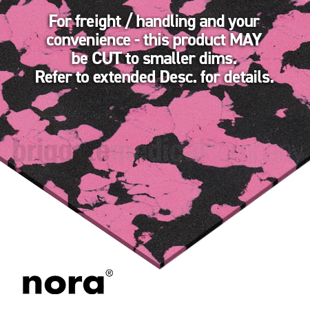 Lunasoft SL40 2mm Top Cover Black/Pink 1280mm x 890mm Sheet